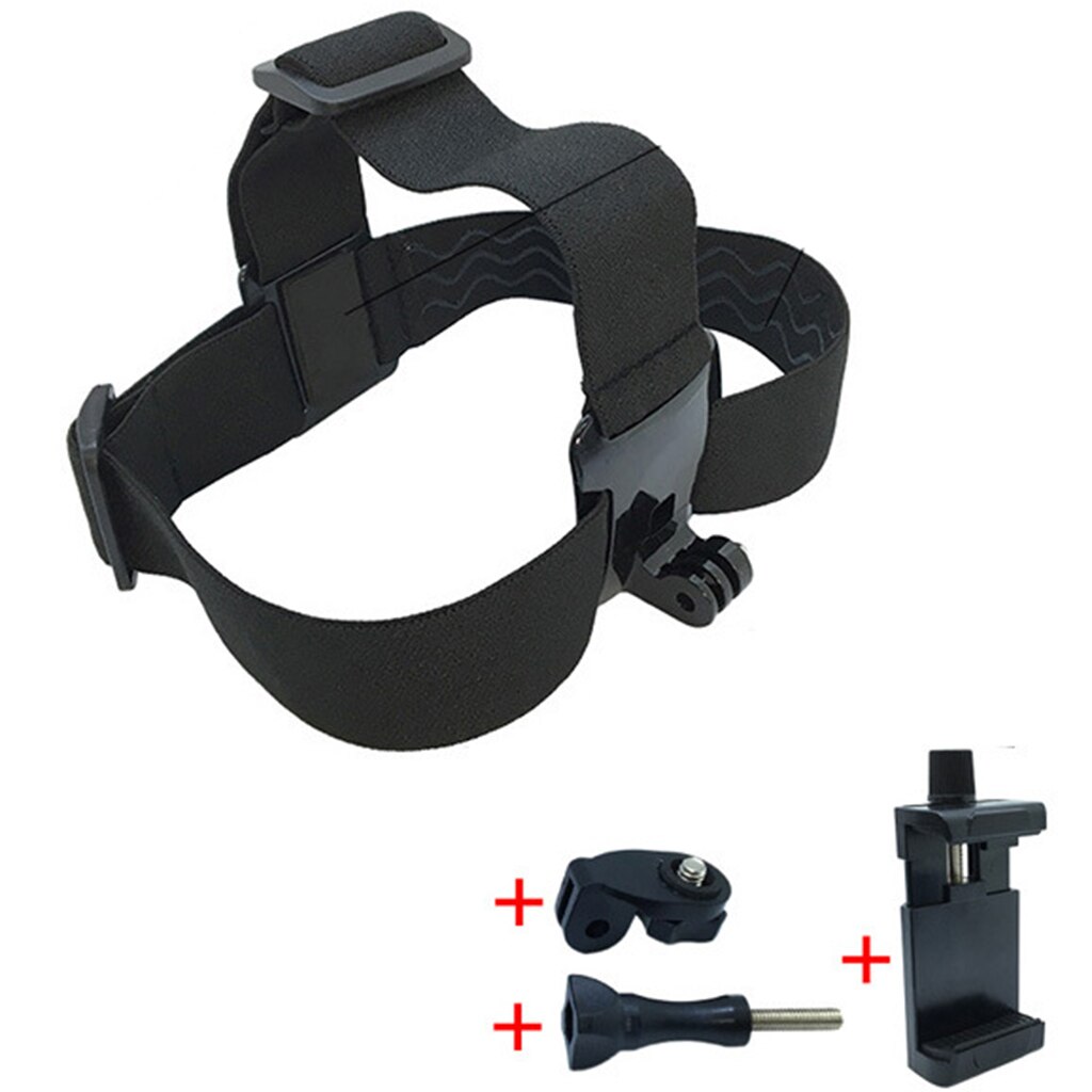 Mobile Phone Head Mount Harness Strap Holder Adjustable Universal Head Body Harness Phone Clip Holder for Cellphones