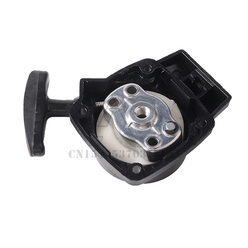 1Set 26CC 1E34F Brush Cutter Grass Hedge Trimmer Starter with Pulley Plate Replacement for Mitsubish CG260 BC260
