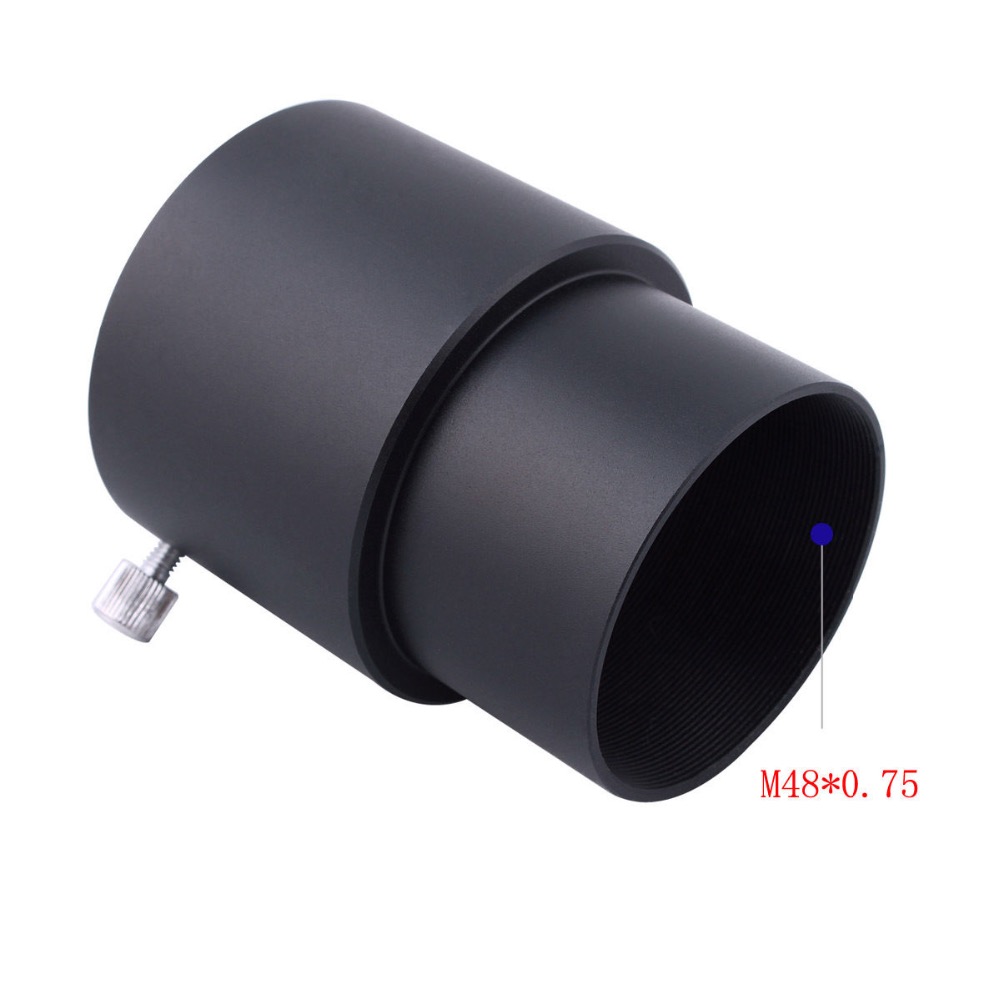 Solo 2" Telescope Eyepiece Extension Tube w/ Protective Ring Top Brand