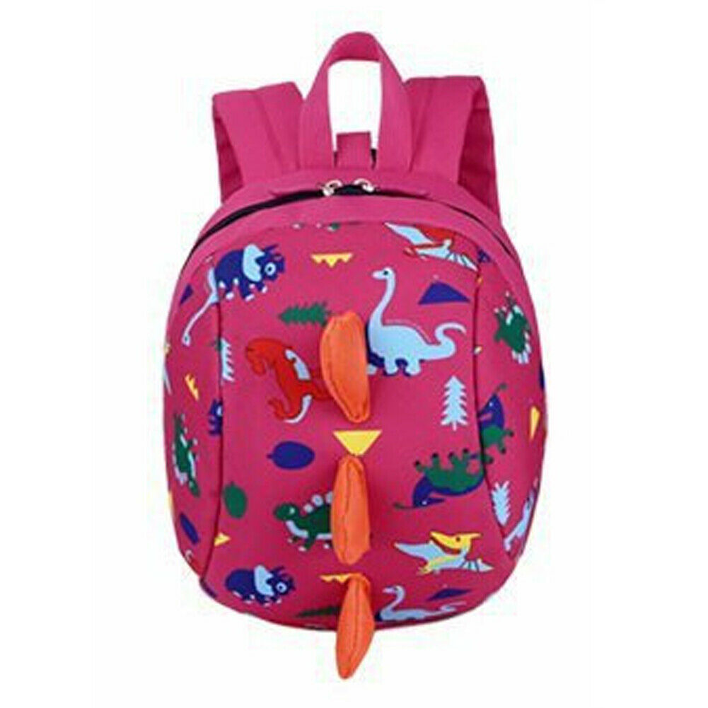 Mochila de dinosaurios antipérdida para bebés, accesorios para bebés, Correa con arnés para caminar para niños,: Rose Red