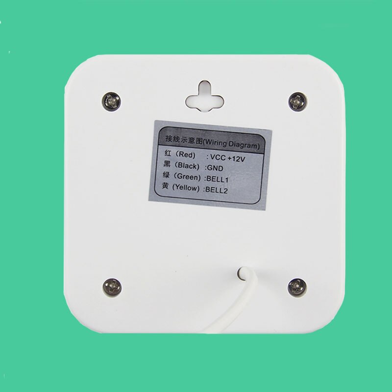 DC12V Wired Door Bell For Hotel/Apartment/house door access control system with 4 wires, no need battery