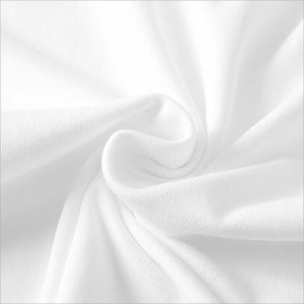 Camiseta clásica blanca pura de verano para hombre, camiseta de manga corta de algodón y poliéster con cuello redondo, tendencia de veraniega