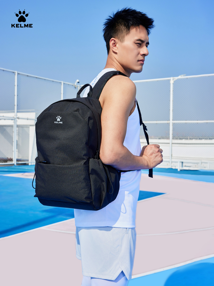 Kelme borsa a tracolla da uomo di grande capacità leggera borsa da allenamento sportiva da basket all'aperto da donna