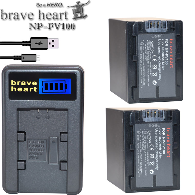 Bateria Np FV100 NP-FV100 FV100 Batterij Batterijen Voor Sony NP-FV30 NP-FV50 NP-FV70 SX83E SX63E FDR-AX100E AX100E Hdr Camera