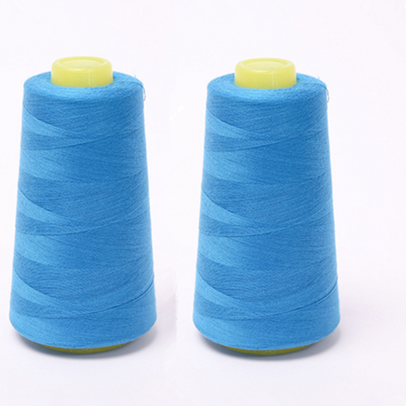1Pcs 3000 Yards Polyester Thread Sewing Color Optional: Lake Blue 1pcs
