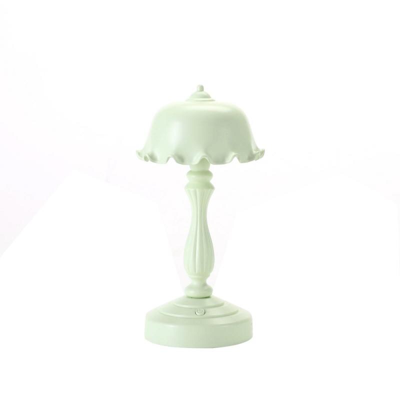 1PC Mini Night Light For Dormitory Nostalgic Retro Style Rechargeable Table Lamp Bedroom Bedside LED Eye Lamp: 03