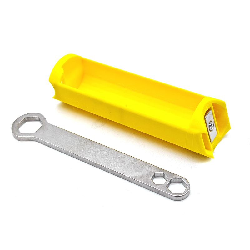 Bicycle Hidden Repair Tools Outfit For Brompton Magnet Frame Inner Storage Bag And Wrench Bicycle Mounting Repair Box: GRAY