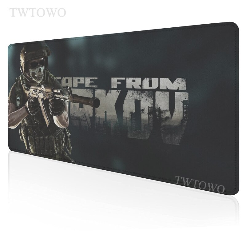 Escape From Tarkov Mousepad Custom HD Desk Mats Mouse Mat keyboard pad Anti-slip Carpet Soft Natural Rubber Laptop Table Mat: 3 / Size 300x250x2 mm