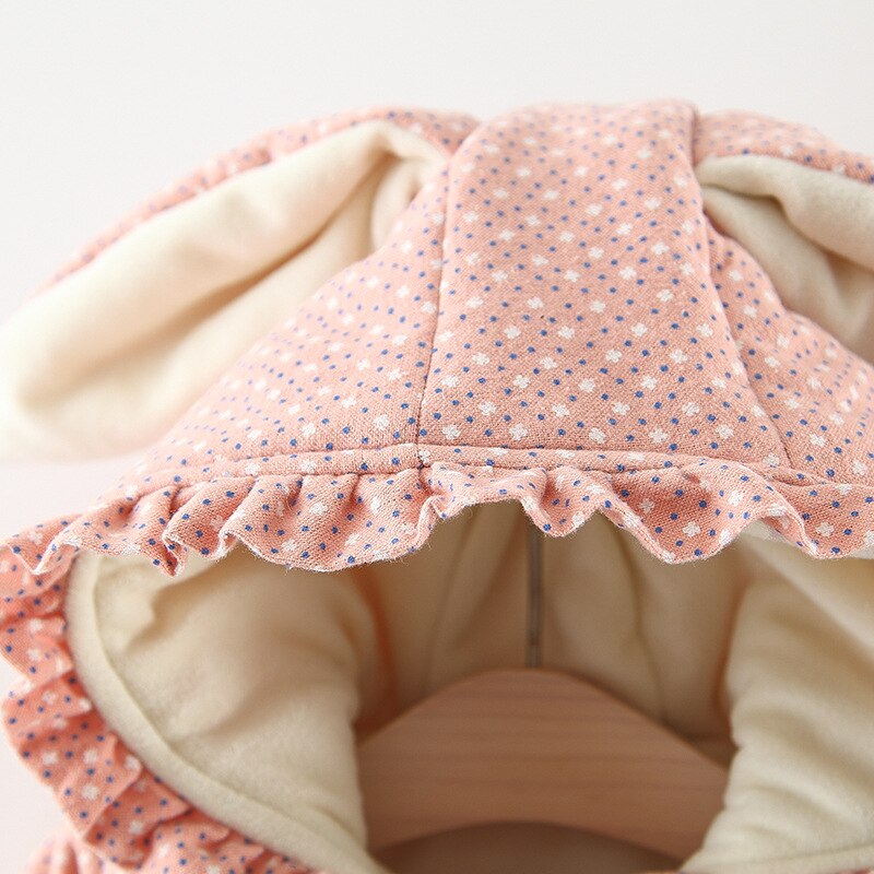 Herbst Winter Baby Mädchen Mäntel Jacken Für Mädchen Drucken Mit Kapuze Dicke Warme freundlicher Outwears Kleinkind Mäntel Kleinkind Baby Mädchen Kleidung