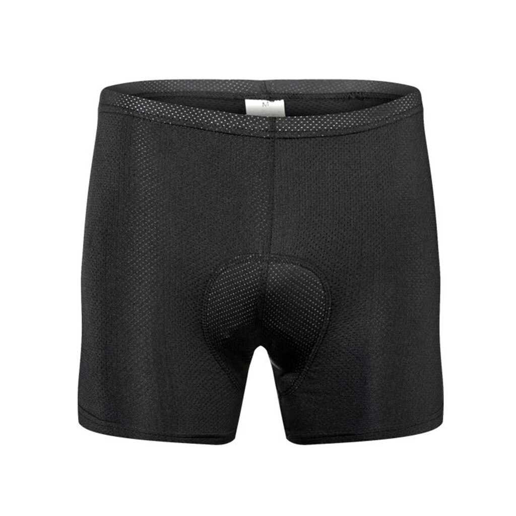 DEALYORK Men's Padded Bike Shorts Cycling Underwear 3D Padding Bicycle Biking Riding Half Pants MTB Liner Mountain Underpants for Cycle Biker