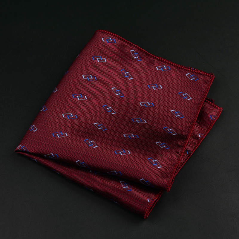 Pañuelo Vintage para hombre, pañuelo para el pecho, traje de negocios, camisa, pañuelo de bolsillo, vestido, accesorios superiores, 1/9 piezas: 1 Pcs style2