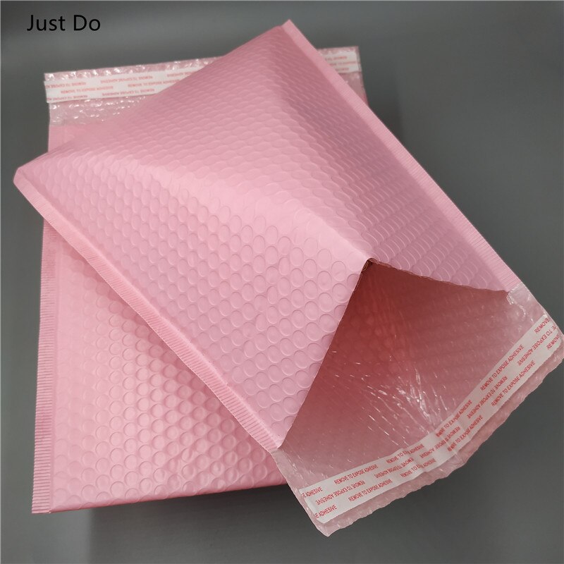 11*15Cm 30Pcs Roze Bubble Zakken Bubble Envelop Tas Roze Bubble Poly Mailer Self Seal Mailing Tassen gevoerde Enveloppen