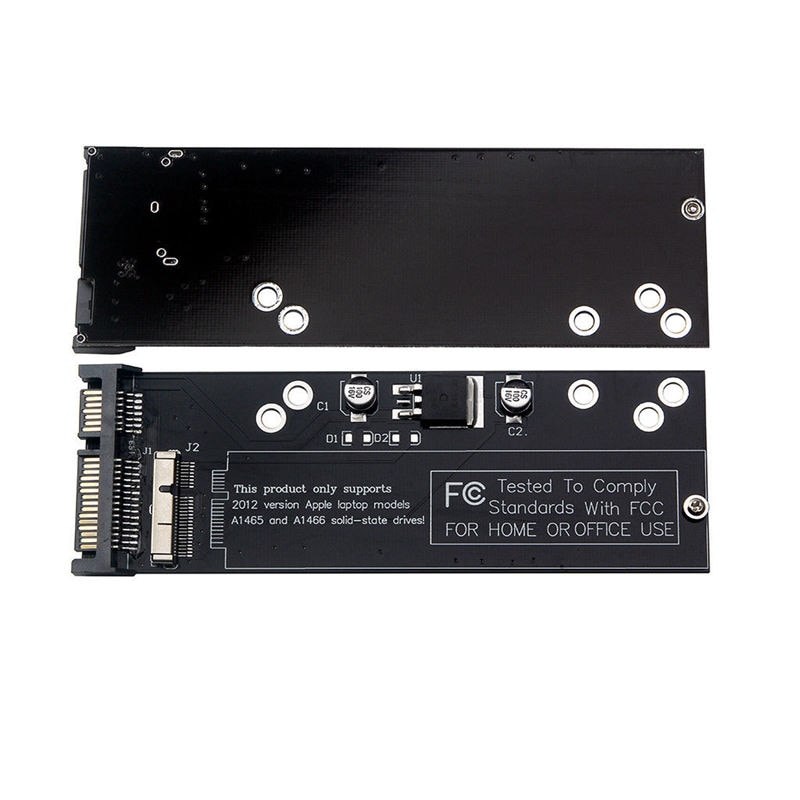 For Macbook Air A1466 A1465 A1398 A1425 Ssd To Sata Adapter Card Slot