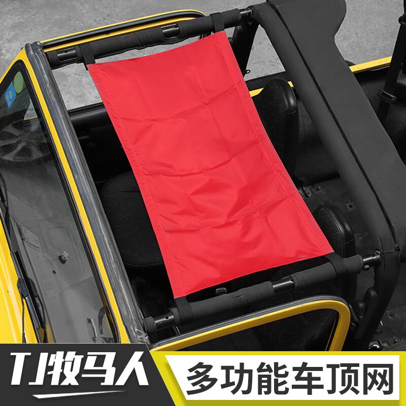 Lit de voyage de voiture pour Jeep Wrangler TJ 1997-2006 repos extérieur lit de voyage lit de voiture net Wrangler TJ modification fournitures