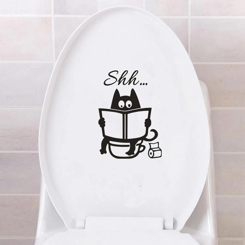 25x29CM Englisch Wc Aufkleber Hause und Öffentlichen Orten transparent Abnehmbare Dekoration DIY Lustige Kunst Heimat Schlecht Aufkleber regeln