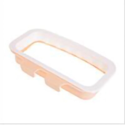 1Pc Kitchen Gadgets Cabinet Door Garbage Bag Shelf Kitchen Tools Rack Hanging Storage Trash Rack Kitchen Accessories Goods B: Khaki