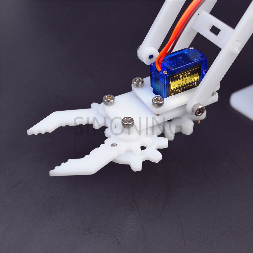 4 DOF Manipulator DIY Montage acryl Mechanische Arm Klemme Klaue arduino lernen Bausatz