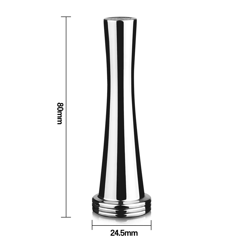 Cápsulas de café de acero inoxidable 304, tamper de café en polvo, martillo de presión para filtros portátiles Dolce Gusto Vertuo Nespresso Tassimo: Verde claro
