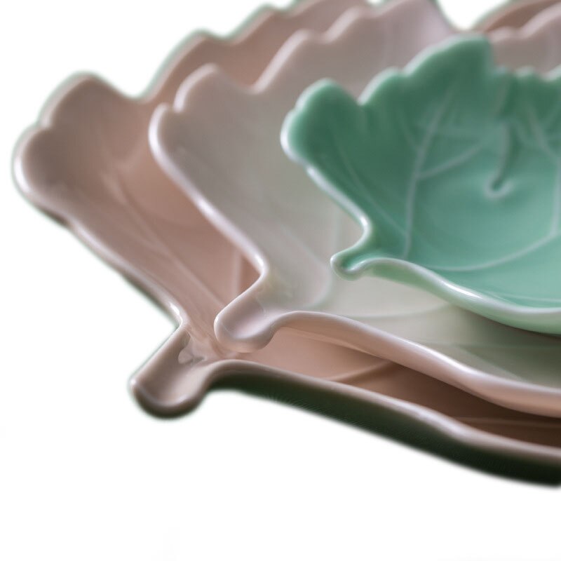 Maple Leaf Dinner Plates Unique Dinnerware Sets Dish Sets On