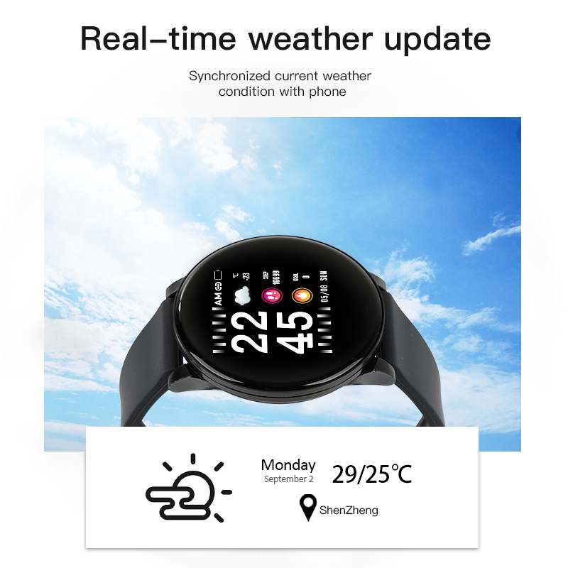 Smart Watch Men Women Blood Pressure Activity Sport Wristband Fitness Tracker Blood Oxygen Monitor smartwatch for Android #ED