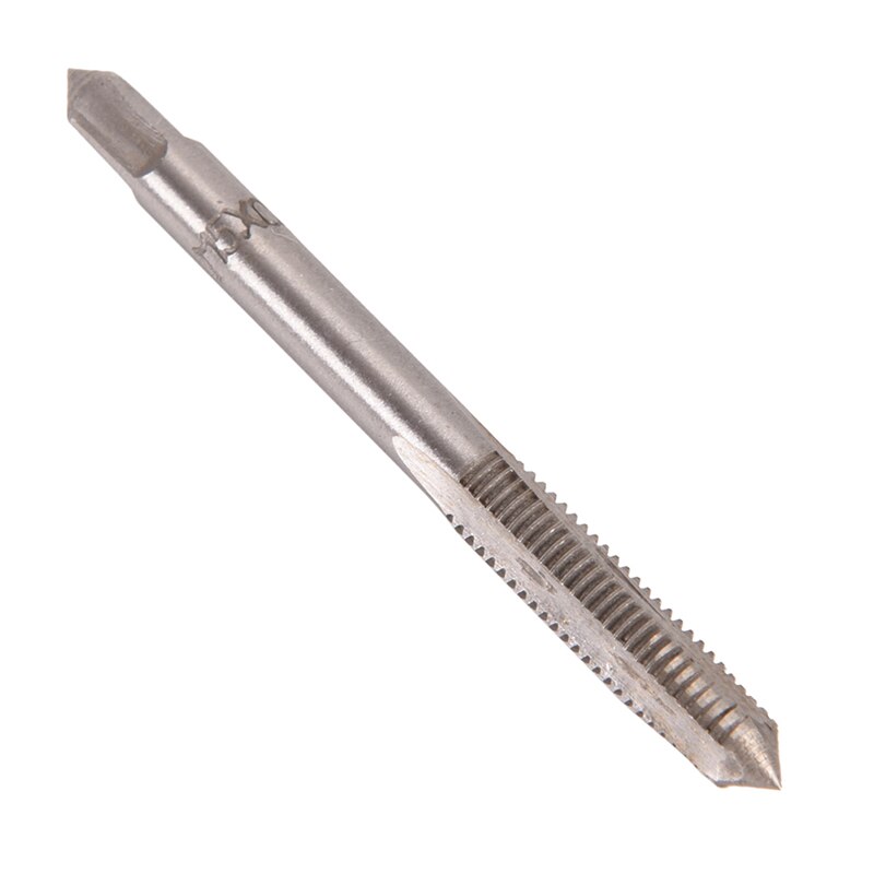5Pcs/set Hand Tap Thread Metric Plugs Taps Set Straight Flute 3-8mm Hand Thread Metric Plug Silver M3 M4 M5 M6 M8