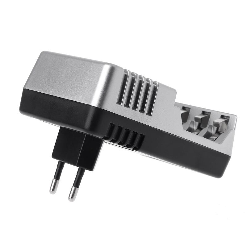 EU Plug Wall AA AAA 9V Ni-Mh Ni-Cd Rechargeable Battery Charger X7JC