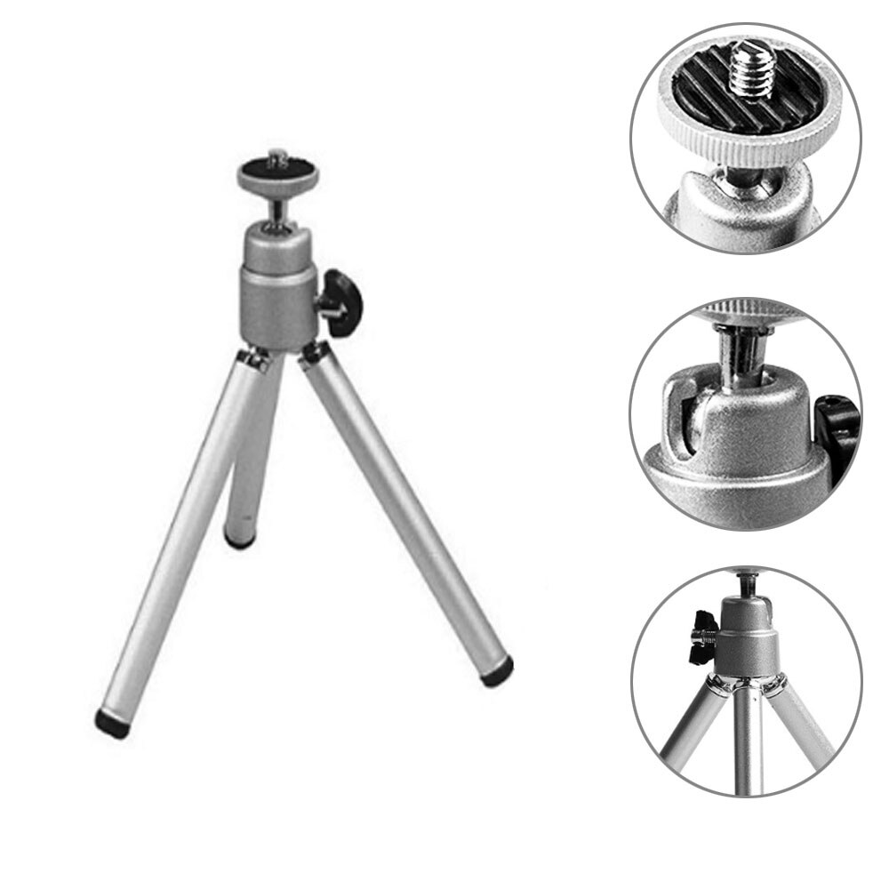 Aluminium Legierung Teleskop Stativ 360 Drehung Mini Kamera Stativ Halfter Stehen für monokulare fernglas Teleskop zubehör