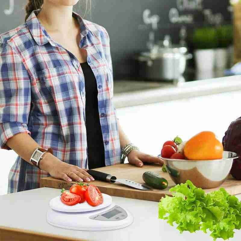 1pc multifunktionel køkkenbagevægt elektronisk mini digital madvægt køkken mad diæt postvægt vægtvægt balance