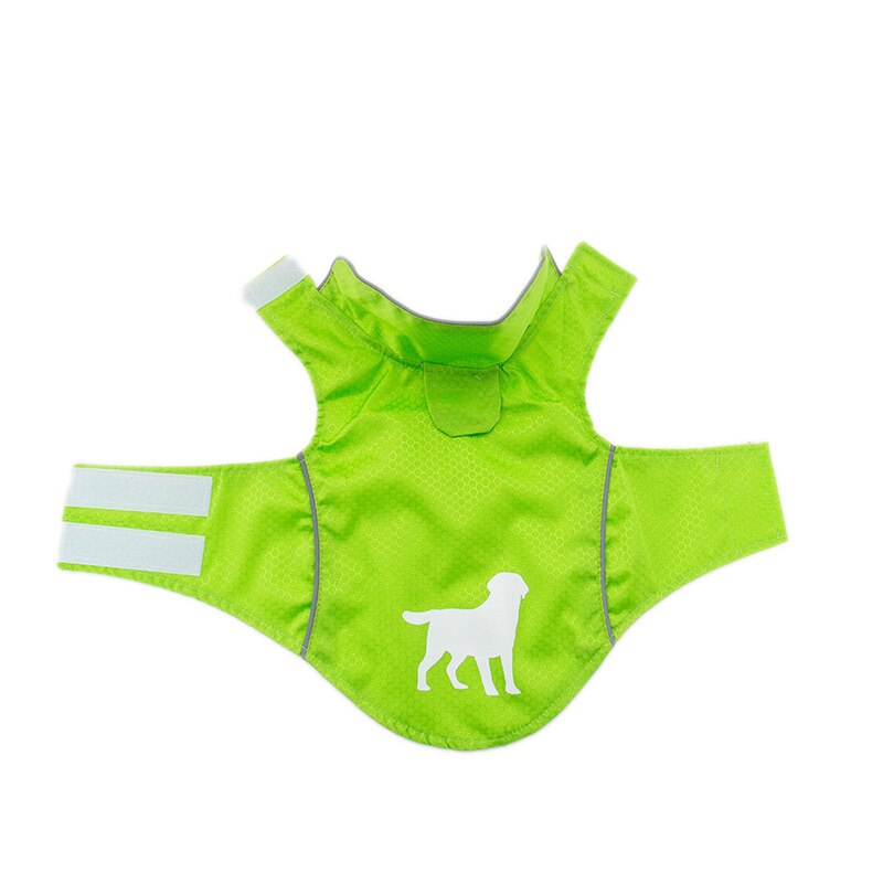Vêtements créatifs pour animaux de compagnie, sans manches, à la , bande réfléchissante, gilet pour chiens, imperméables, respirants et fins