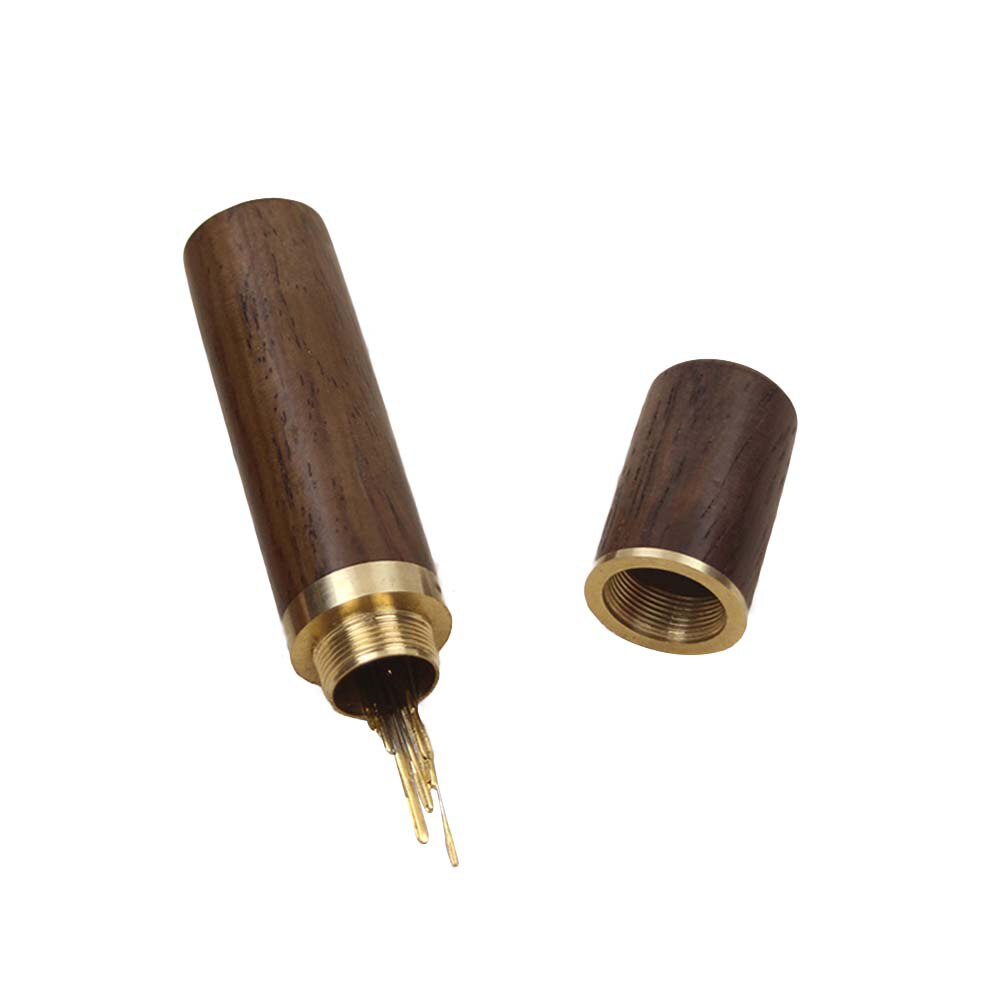 1 Pc Toothpick Storage Tube Portable Handy Toothpick Box Toothpick Holder for Office Home: Picture 2