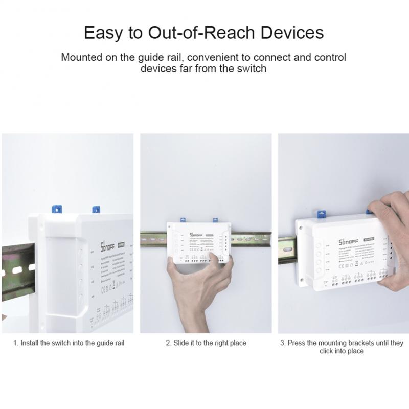 SONOFF POW R3 25A Power Metering WiFi Smart Switch Overload Protection Energy Saving Track on eWeLink Support Alexa Google Home