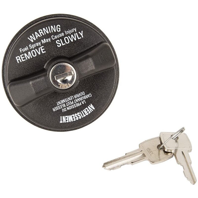 17726.17 Gas Cap, Locking for 2003-Current Jeep Wrangler TJ/LJ/JK/JKU/JL/JLU/JT