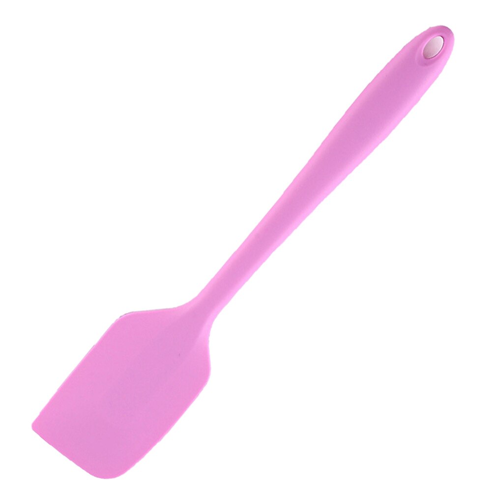 Matlaging ikke pinne smør matlaging silikon spatel sett cookie kringle skrape kake bakespatel silikon spatel: Rosa
