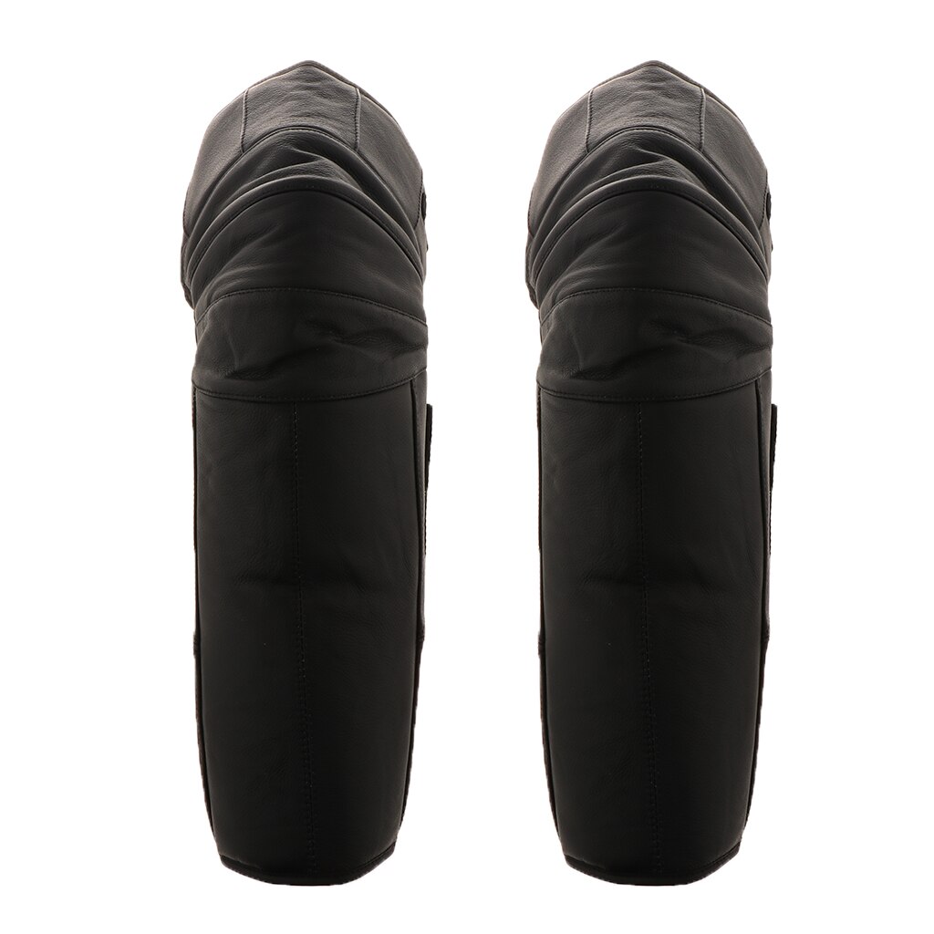 Calentadores térmicos gruesos de rodilla rodilleras térmicas de invierno motociclismo rodillera a prueba de frío para ciclismo