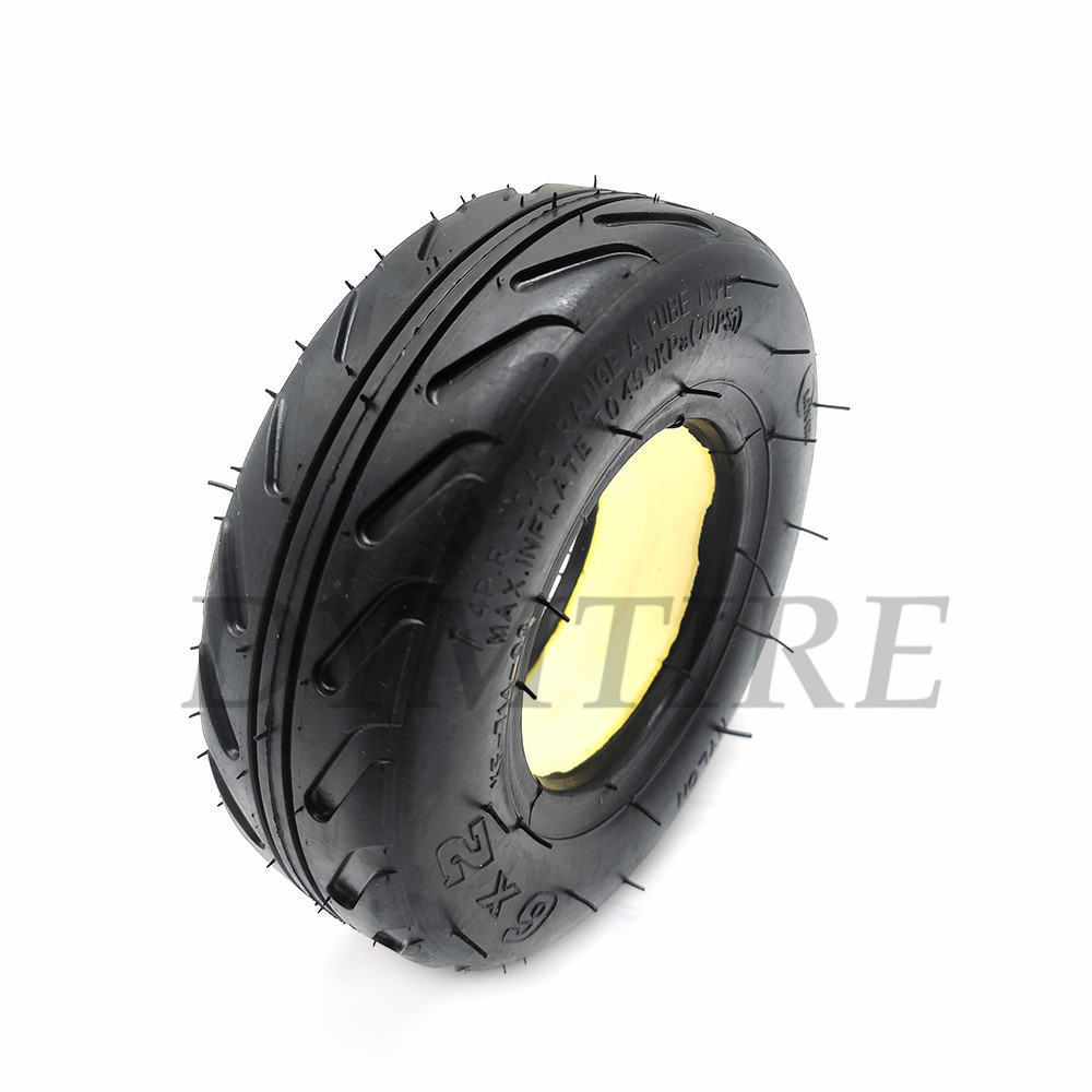 Mini Electric Scooter 6 Inch Wheel 6x2 Tire Solid/Pneumatic Tyre