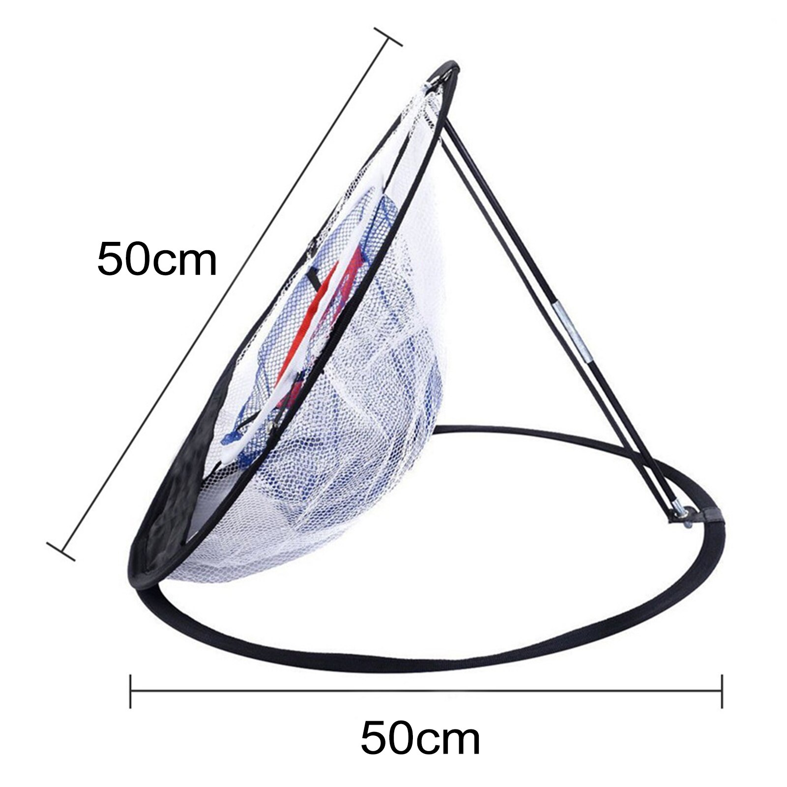 Indoor Outdoor Golf Pop UP Chipping Pitching Cage Mat Nylon Practice Easy Net Golf Ball Training Aids Sports Accessories