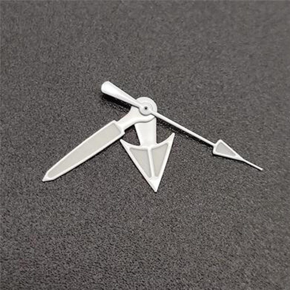 Minimalistischen Uhr Nadel C3 Stark Grün Luminou Uhr Hände für NH35 NH36 4R36 Uhr Bewegung: Pure White