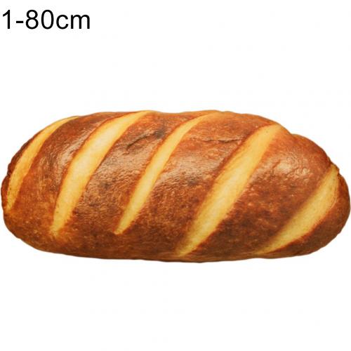 Muñeca rellena modelo de pan de sésamo con mantequilla de jamón simulada en 3D, cojín trasero, almohada decorativa, cojín de apoyo: Butter Bread80cm