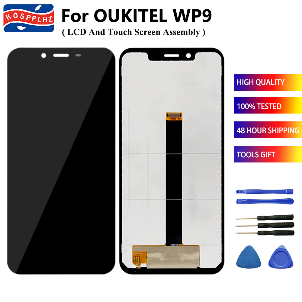 Display a 5.86 pollici per Display LCD Oukitel WP9 sostituzione Touch Screen per telefono cellulare Oukitel WP 9 sostituire le parti