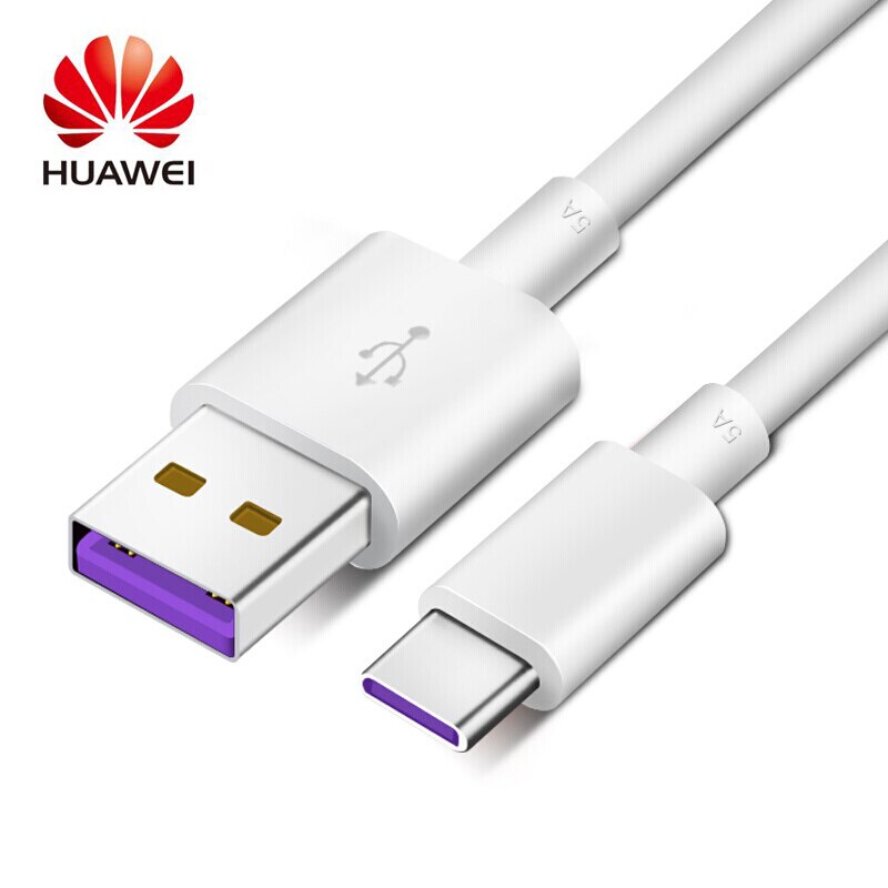 100% original huawei usb tipo c cabo 5a p20 p30 pro supercharge cabo carregador rápido super carga cabo de dados 1m companheiro 9 10 20 30: 1PC