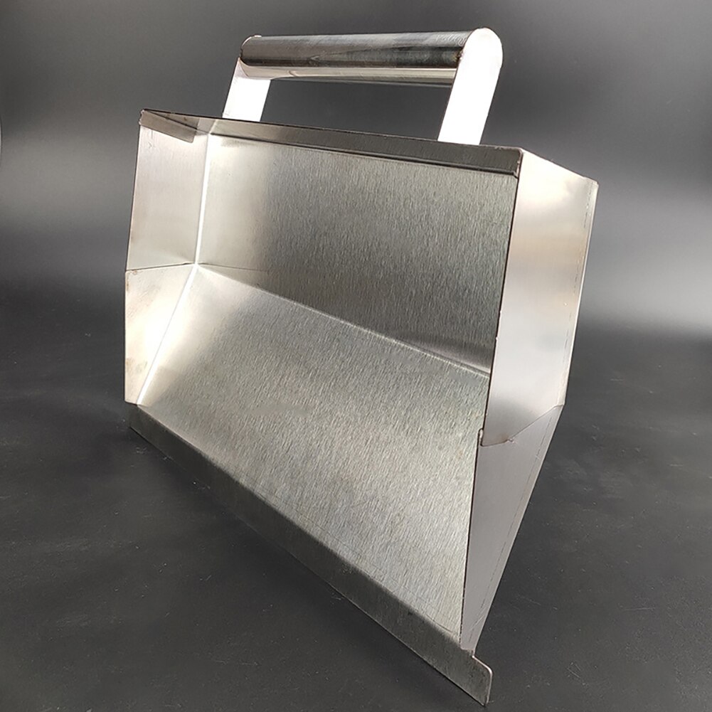 Anti Slip Portable Plaster Scraper Stainless Steel Mortar Hand Tool with Handle Easy Grip