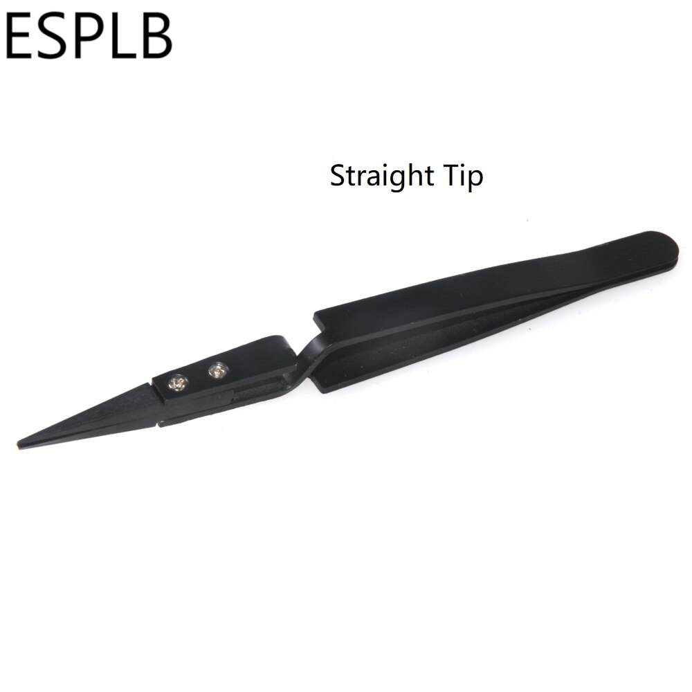 Reverse Pinzette Edelstahl - Präzisionspinzette 121mm Für Elektronik & Reparatur