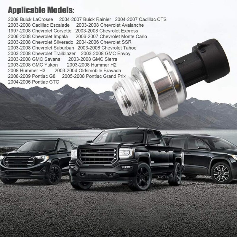 12616646 Oil Pressure Sensor Switch D1846A for Chevrolet/GM Equipment 12677836,12573107, 12562230,12614969, 12569323, 12562230,