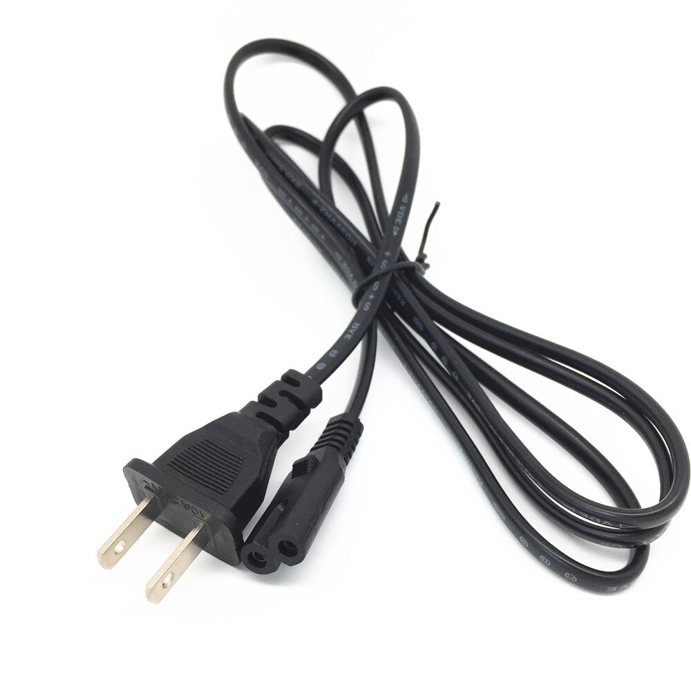 EU/US Plug 2-Prong AC Power Cord Cable Lead FOR HP Deskjet Printer Scanjet Scanner Adapter