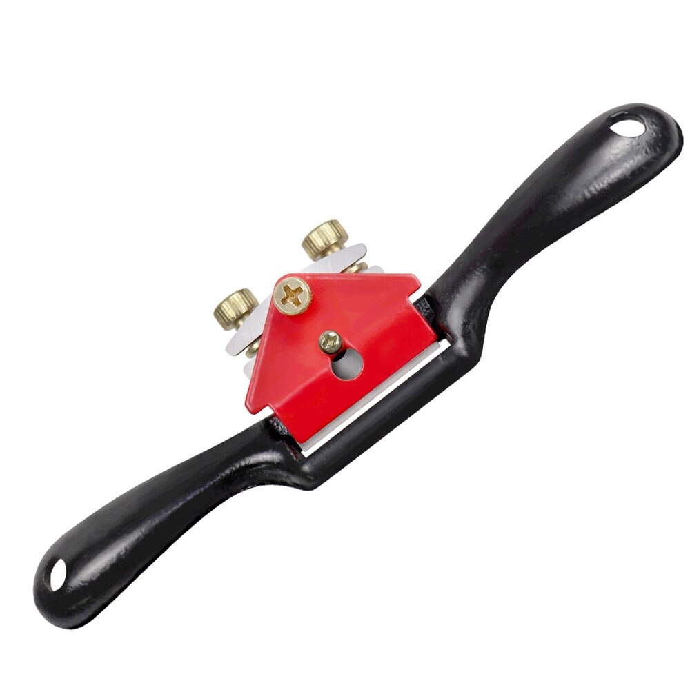 Adjustable Plane Spokeshave Woodworking Hand Planer Trimming Hand Tools Deburring with Screw Wood Hand Cutting Edge Chisel Tool
