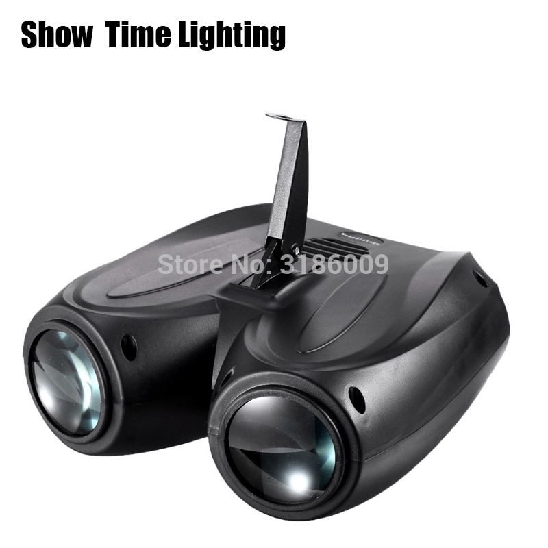 SHOW TIME LED double head airship Moon flower light Home entertainment DJ party Disco light Sound work Carton Building block
