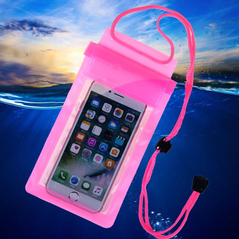 Funda impermeable Universal fuerte funda de 3 capas maletines para teléfono Coque a prueba de agua funda de teléfono deportes acuáticos