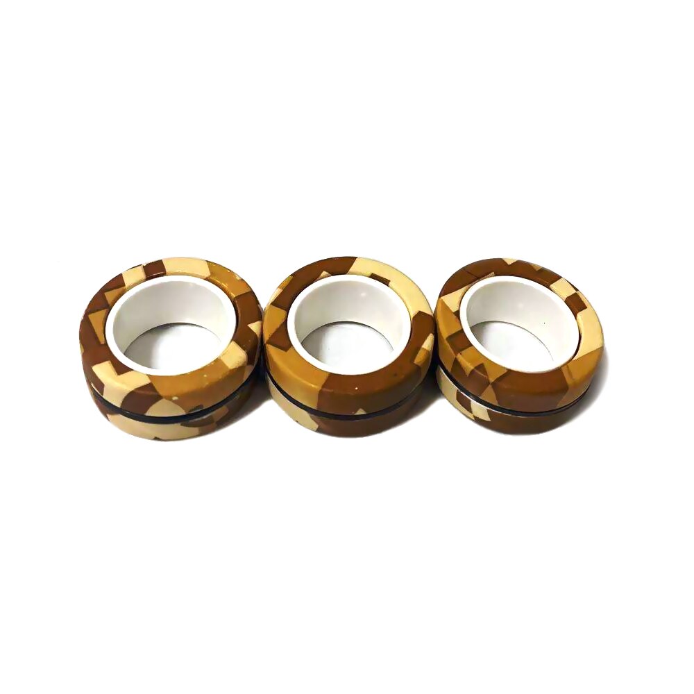 3 sztuk zabawki typu Fidget antystresowy śmieszne Fidget Spinner bransoletka magnetyczna pierścień rozpakować zabawki magiczny pierścień rekwizyty narzędzia stres stres zabawki