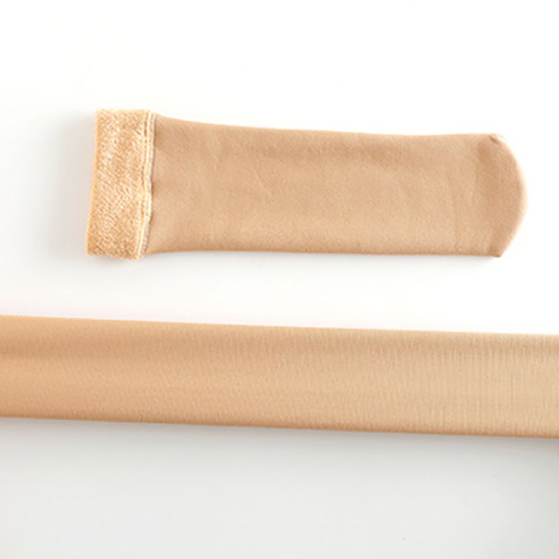 Winter Sneeuw Sokken Dames Plus Fluwelen Dikke Sokken Warm Sneeuw Sokken Casual Tube Floor Sokken