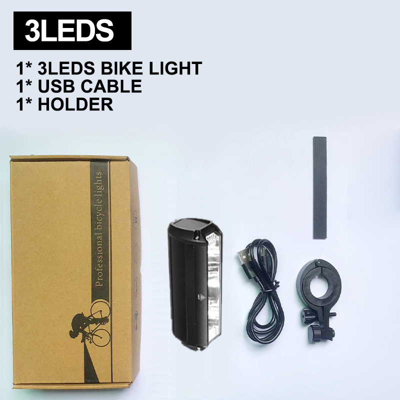Fivemi 5leds Fahrrad licht vorne 6000lm Fahrrad licht 8000mah wasserdichte Taschenlampe USB-Aufladung MTB Rennrad lampe Zubehör: YELLOW